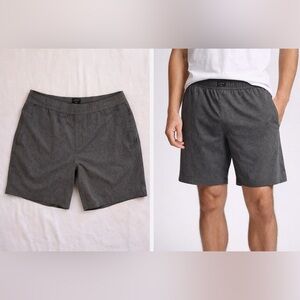 J.Crew Flex Shorts Gray Medium‎ Elastic Waist Drawstring Athleisure Bundle
